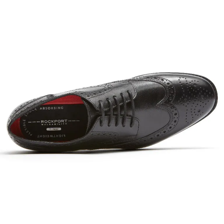 Rockport Sp Wing Tip Black   