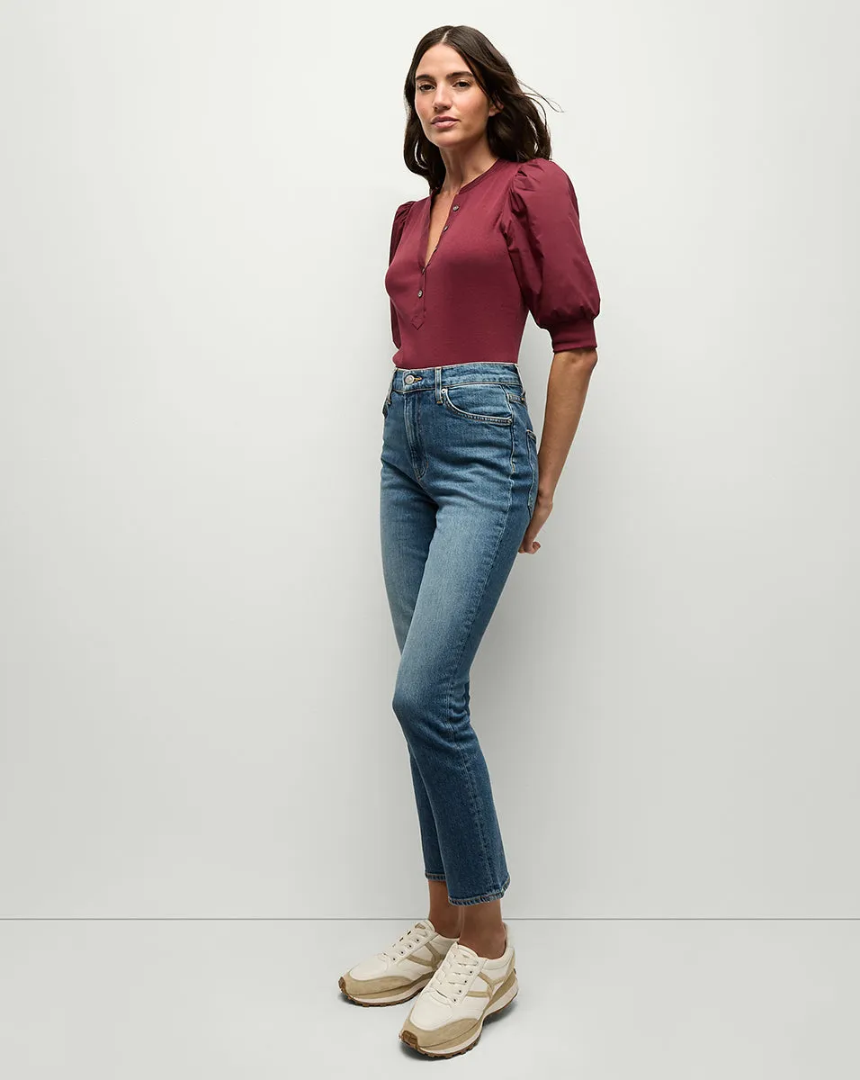 Ryleigh Slim Straight-Leg Jean