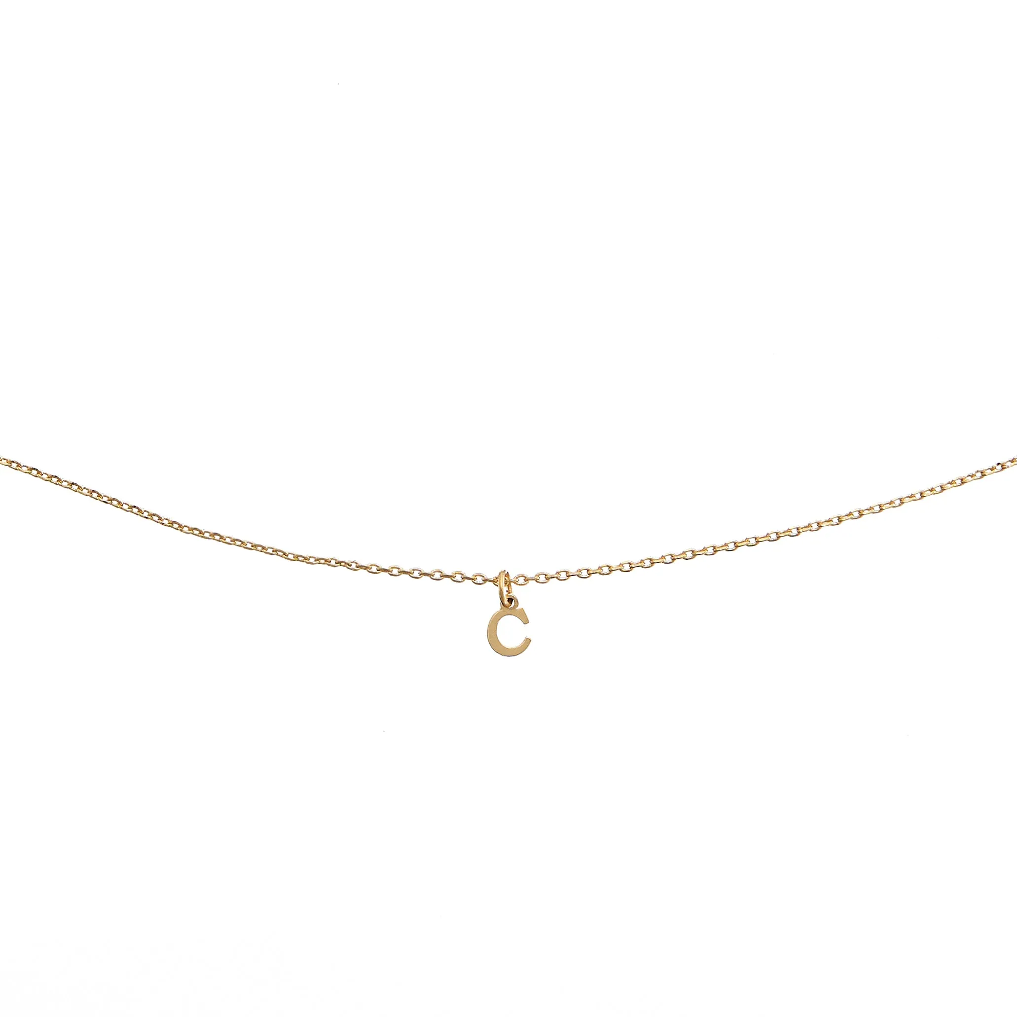 SALE Dainty Love Initial Necklace