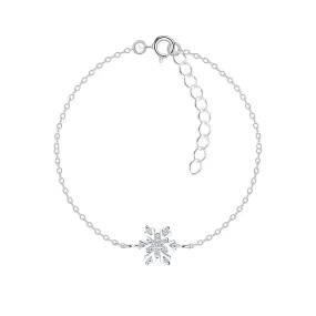 Savvy Kids | Snowflake Bracelet | Sterling Silver