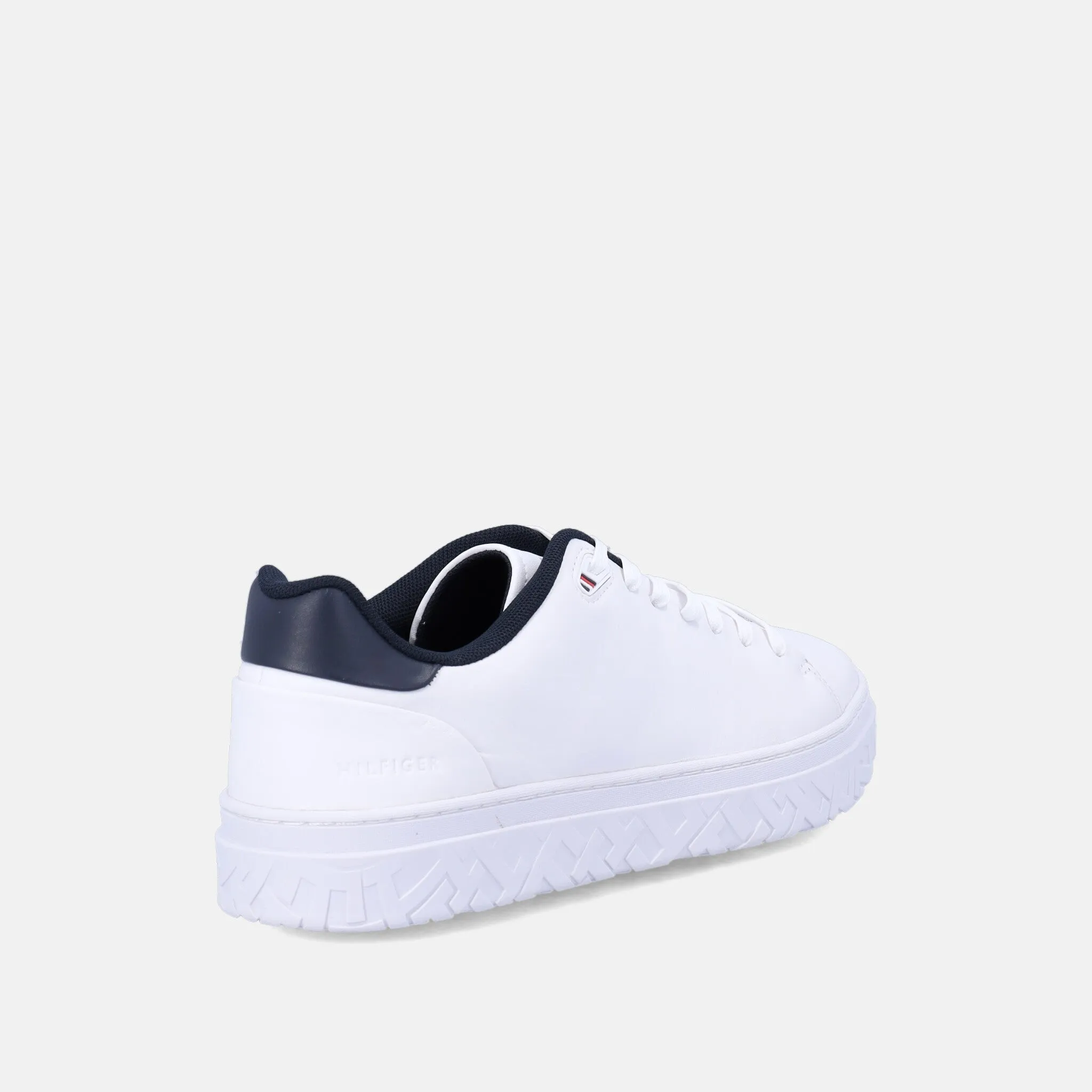 Sneakers pelle bianca