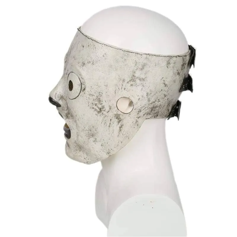 【Special deal】Xcoser Slipknot Corey Taylor Cosplay Latex mask for Adult Halloween Latex Silver