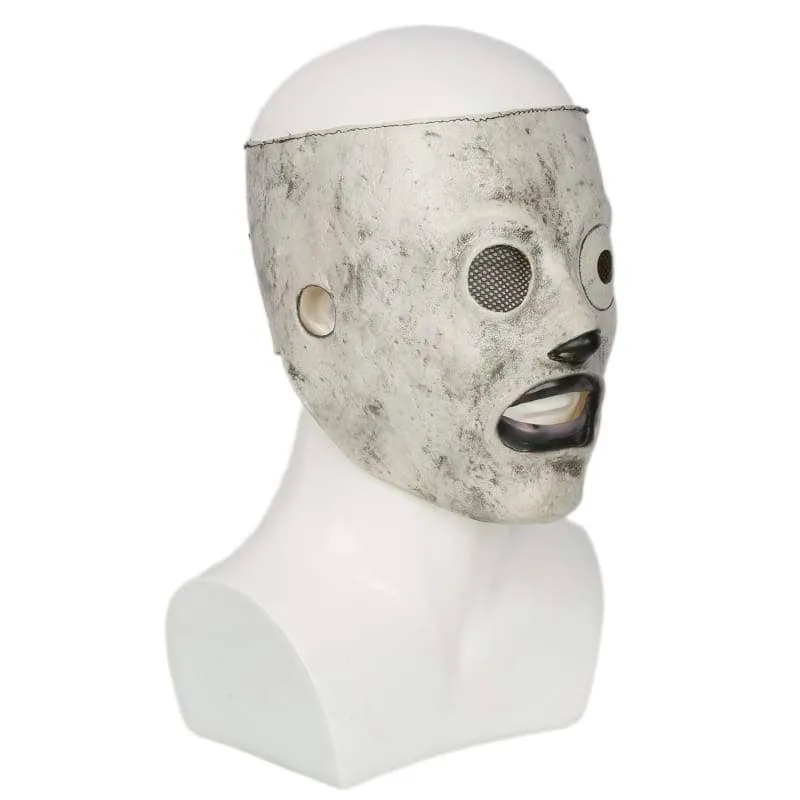 【Special deal】Xcoser Slipknot Corey Taylor Cosplay Latex mask for Adult Halloween Latex Silver