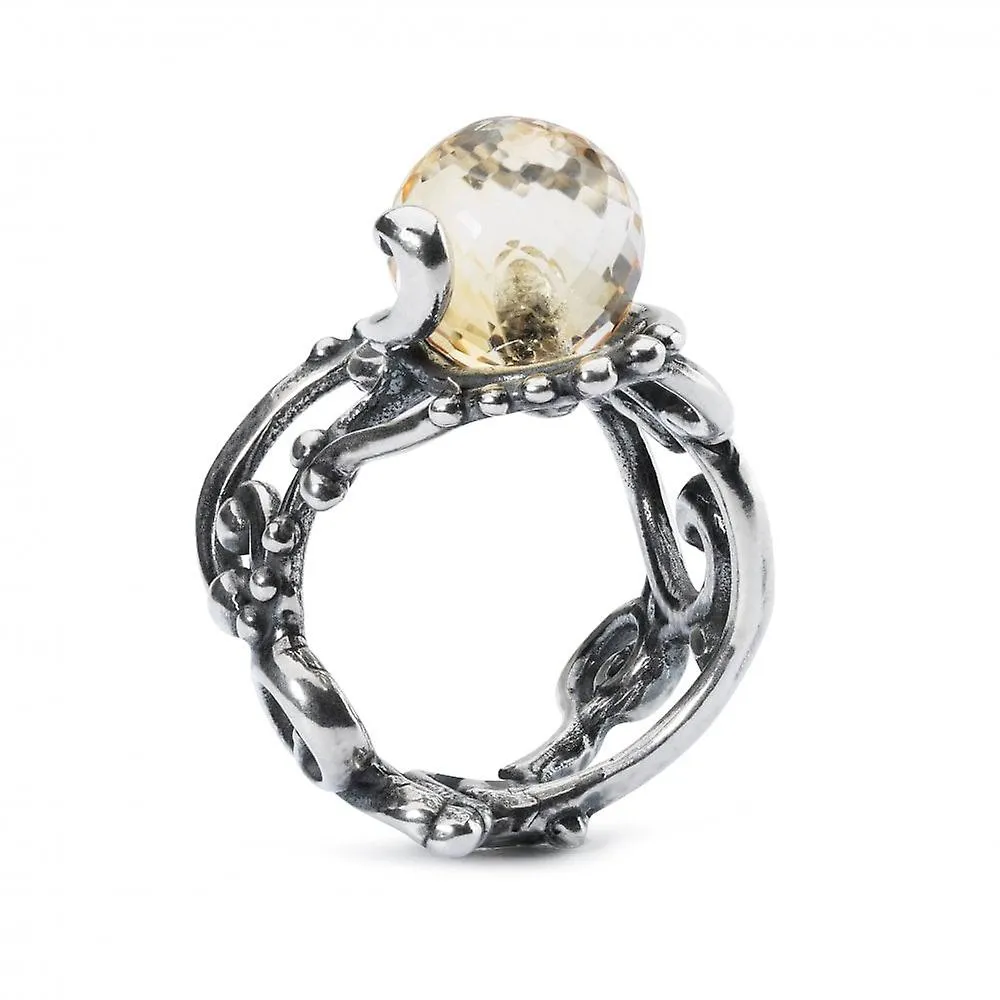 Trollbeads Citrine Facet Ring