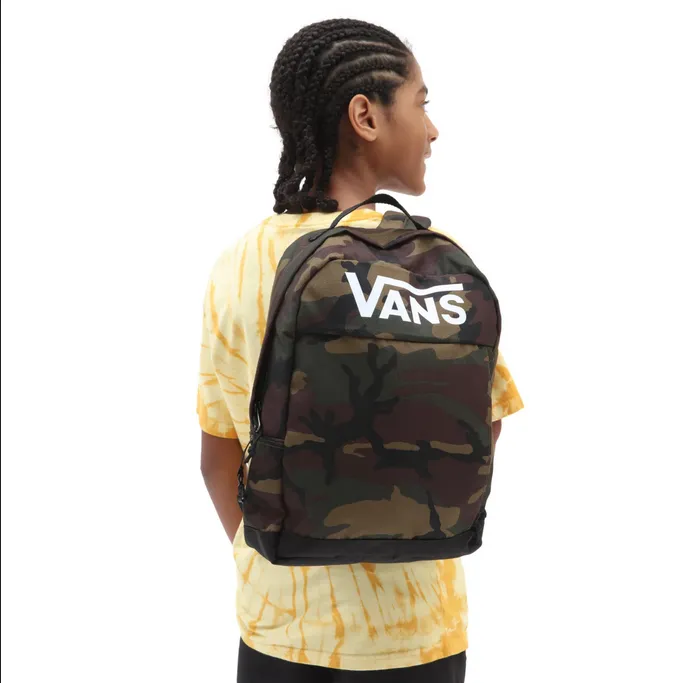 Vans Backpack with case for school and free time Skool VN0A5FOKCMA1 camouflage green 