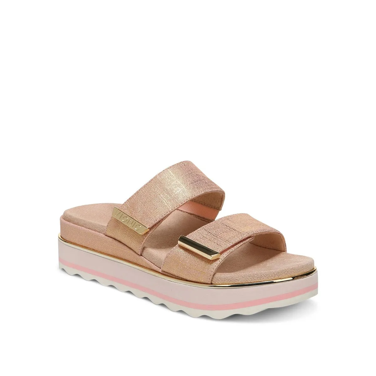 Vionic Brandie Slide Roze Med   