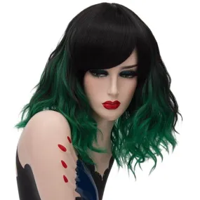 Wig Queen Mulan (Ombre Green)