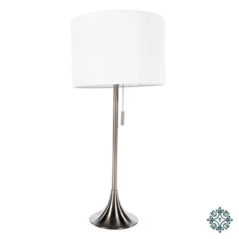 Zaria Table Lamp - White