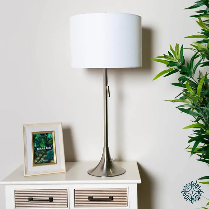 Zaria Table Lamp - White